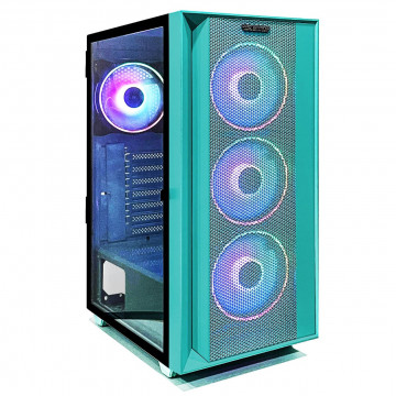 Sistem GAMING Quiet Katana, 9th-Gen Intel® SIX-CORE™ i5-9400F 4.10GHz Turbo, 16GB DDR4, 256GB SSD + 1TB HDD, GeForce GT710 2GB GDDR3 Calculatoare 1