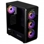 Sistem GAMING Black Viper, 9th-Gen Intel® SIX-CORE™ i5-9400 4.10GHz Turbo, 8GB DDR4, 1TB SSD, Radeon RX550 4GB GDDR5 Calculatoare