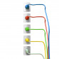 Cablu de alimentare UPS 230V, 16A, 3M, Schuko la IEC C19, Galben Componente PC Second Hand 3