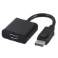 Cablu de la Display Port (DP) tata catre HDMI mama, 10cm 2