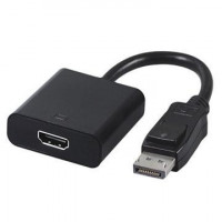 Cablu de la Display Port (DP) tata catre HDMI mama, 10cm