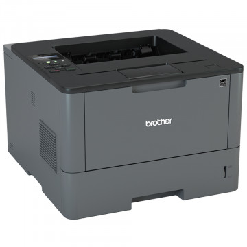 Imprimanta Laser Monocrom Brother HL-L5100DN, Duplex, A4, 40ppm, 1200 x 1200, USB, Retea, Noua, Cutie Originala Imprimante Noi
