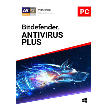 Licenta retail Bitdefender Antivirus Plus 2020, valabila pentru 1 an, 3 dispozitive Software