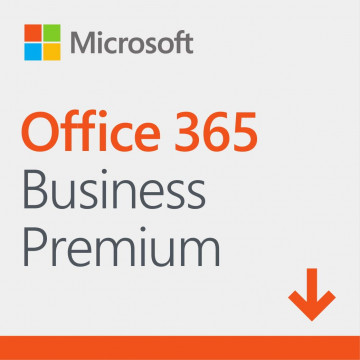 Licenta Cloud Retail Microsoft Office 365 Business Premium Romanian, Subscriptie 1 an, Medialess Software