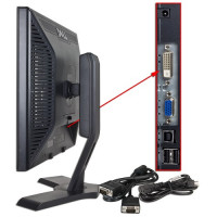 Monitor Dell P190SB, 19 Inch LCD, 1280 x 1024, VGA, DVI, USB