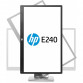Monitor Second Hand HP EliteDisplay E240, 24 Inch IPS, Full HD, VGA, DisplayPort, HDMI, USB Monitoare Second Hand 2