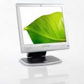 Monitor HP 1730, 17 Inch LCD, 1280 x 1024, VGA, Boxe Integrate, Grad A-, Fara Picior, Second Hand Monitoare cu Pret Redus
