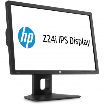 Monitor HP Z24i LED IPS, 24 Inch, 1920 x 1200, VGA, DVI, DisplayPort, USB, Grad B, Fara picior, Second Hand Monitoare cu Pret Redus