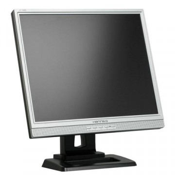 Monitor HANNS.G JC198D LCD, 19 Inch, 1280 x 1024, VGA, DVI, Boxe integrate, Grad A-, Second Hand Monitoare Second Hand