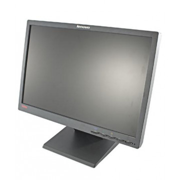 Monitor Lenovo ThinkVision L197W, 19 Inch LCD, 1440 x 900, VGA, DVI, Fara Picior, Second Hand Monitoare cu Pret Redus