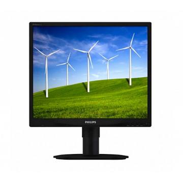 Monitor PHILIPS 190S5, 19 Inch LCD, 1280 x 1024, VGA, DVI, Fara picior, Second Hand Monitoare 18 - 20 Inch