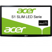Monitor ACER S221HQL, 21.5 Inch Full HD LED, VGA, DVI, Fara Picior, Grad A-, Second Hand Monitoare cu Pret Redus