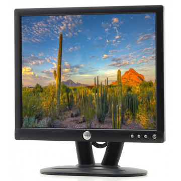 Monitor Dell E173FP, 17 Inch LCD, 1280 x 1024, VGA, Second Hand Monitoare Second Hand
