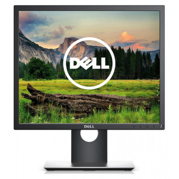 Monitor Dell P1917, 19 Inch IPS LED, 1280 x 1024, VGA, HDMI, DisplayPort, USB, Second Hand Monitoare Second Hand