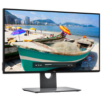 Monitor Second Hand DELL Ultrasharp U2717D, 27 Inch PLS W-LED, InfinityEdge , Quad HD 2560 x 1440, HDMI, DisplayPort, 4x USB 3.0