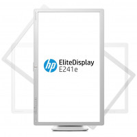 Monitor HP EliteDisplay E241e, 24 Inch IPS LED, 1920 x 1200, VGA, DVI, Display Port, USB, Fara Picior