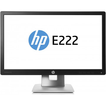 Monitor Refurbished HP EliteDisplay E222, 21.5 Inch Full HD IPS LED, VGA, HDMI, Display Port, USB Monitoare Refurbished