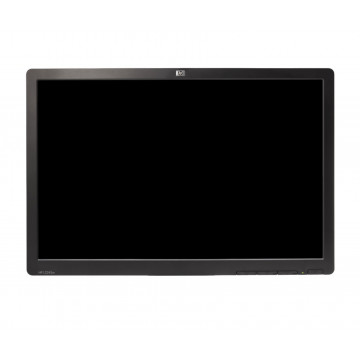 Monitor HP L2445w, 24 Inch LCD, 1920 x 1200, VGA, DVI, Fara Picior, Second Hand Monitoare cu Pret Redus