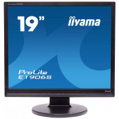 Monitor iiYama ProLite E1906S LCD, 19 Inch, 1280 x 1024, VGA, DVI, Second Hand Monitoare Second Hand
