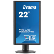Monitor Second Hand Iiyama B2280H, 22 Inch Full HD LED, VGA, DVI, Display Port Monitoare Second Hand