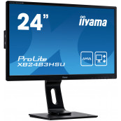 Monitor Second Hand Iiyama XB2483HSU, 24 Inch Full HD, VGA, DVI, Display Port, USB Monitoare Second Hand