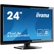 Monitor Iiyama E2482HSD, 24 Inch TN, 1920 x 1080, VGA, DVI, Fara picior, Second Hand Monitoare cu Pret Redus