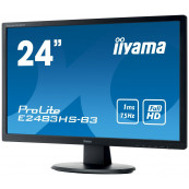 Monitor Second Hand Iiyama E2483HS, 24 Inch TN Full HD, VGA, Display Port, HDMI Monitoare Second Hand