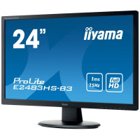 Monitor Second Hand Iiyama E2483HS, 24 Inch TN Full HD, VGA, Display Port, HDMI