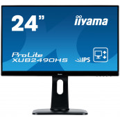 Monitor Iiyama XUB2490HS, 24 Inch AH-IPS, 1920 x 1080, DVI, HDMI, Display Port, Second Hand Monitoare Second Hand