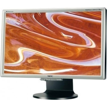 Monitor NEC 20WGX, 20 Inch LCD, 1680 x 1050, VGA, DVI, Grad B, Fara Picior, Second Hand Monitoare cu Pret Redus