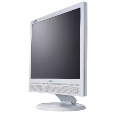 Monitor Philips 170B5, 17 Inch LCD, 1280 x 1024, VGA, DVI, Second Hand Monitoare Second Hand