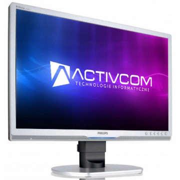 Monitor PHILIPS 220P1, 22 Inch LCD, 1680 x 1050, VGA, DVI, Fara picior, Second Hand Monitoare cu Pret Redus