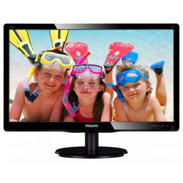 Monitor Second Hand PHILIPS 226V4L, 22 Inch Full HD LCD, VGA, DVI, Grad A- Monitoare Ieftine 1