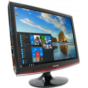 Monitor Samsung SyncMaster T220, 22 Inch LCD, 1680 x 1050, DVI, VGA, Grad A-, Second Hand Monitoare cu Pret Redus