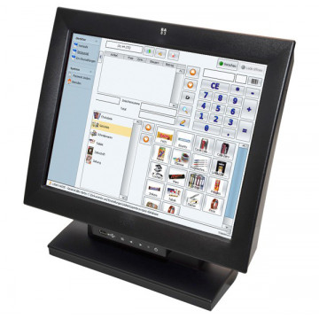Monitor TouchScreen Wincor Nixdorf BA83, 15 Inch LCD, 1024 x 768, VGA, DVI, USB, Second Hand Echipamente POS