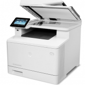  Multifunctionala Laser Color Second Hand HP LaserJet M477FDN, A4, 28 ppm, 600 x 600 dpi, Fax, Scanner, Copiator, Duplex, USB, Retea, Tonere 100% Imprimante Second Hand
