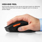 Mouse Nou pentru Gaming, 2.4GHz Wireless, 1600dpi, 6 Butoane, Negru-Gri Periferice 2