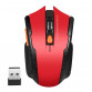Mouse Nou pentru Gaming, 2.4GHz Wireless, 1600dpi, 6 Butoane, Negru-Rosu Periferice