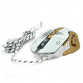 Mouse Nou pentru Gaming, Apedra A8, 3200dpi, 6 Butoane, RGB, Alb, Cu Fir Periferice 2