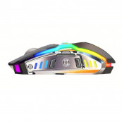 Mouse - Mouse Nou pentru Gaming, E-Sports A5, 1600dpi, 7 Butoane, RGB, Wireless, Componente & Accesorii Periferice Mouse