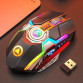 Mouse Nou pentru Gaming, E-Sports A5, 1600dpi, 7 Butoane, RGB, Wireless Periferice 3