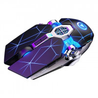 Mouse Nou pentru Gaming, Guijiao G3OS, 3200dpi, 7 Butoane, RGB, Negru, Cu Fir