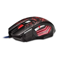 Mouse Nou pentru Gaming, iMice A7, 3200dpi, 7 Butoane, RGB, Negru, Cu Fir