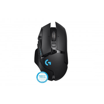 Mouse gaming Wireless, E-Sports A4, 1600 dpi, 6 butoane, RGB, Negru  1