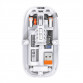 Mouse Nou M233, 1600dpi, 5 Butoane, Indicator Nivel Baterie, Transparent, Alb, Wireless + Bluetooth Periferice 4