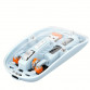 Mouse Nou M233, 1600dpi, 5 Butoane, Indicator Nivel Baterie, Transparent, Albastru, Wireless + Bluetooth Periferice 7