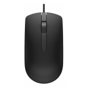 Periferice - Mouse Optic Dell MS-116, Negru, 1.8m, Componente & Accesorii Periferice