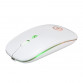 Mouse Nou YINDIAO A2, 1600dpi, 4 Butoane, RGB, Alb, Wireless Periferice
