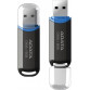 Stick memorie ADATA 8GB C906 USB 2.0, Clasic, cu capac, negru Periferice