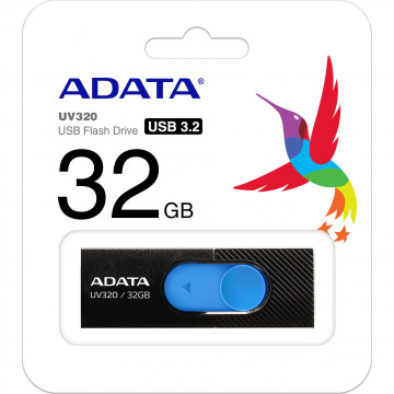 Memorie USB 3.2 ADATA 32 GB, Negru Periferice